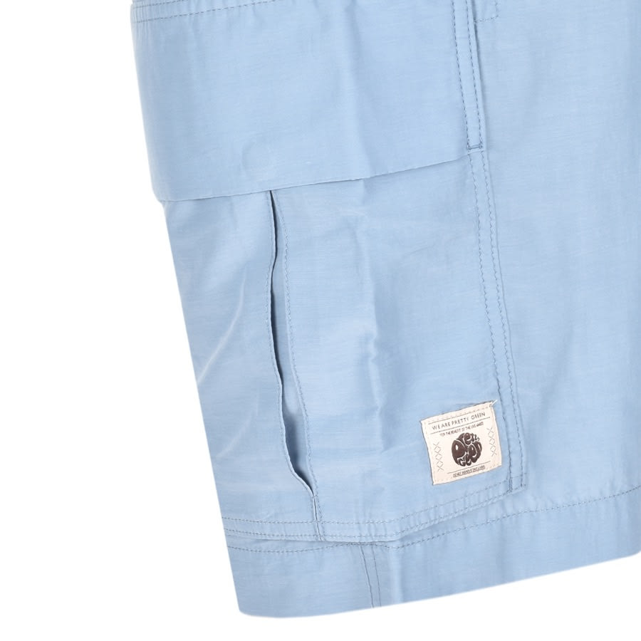 Alternative Image for ProductPretty Green Cargo Shorts Blue3